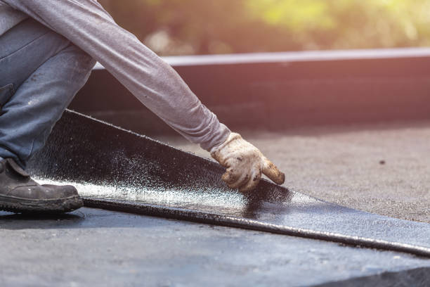 Professional Interior Drainage System technician working in Akron, PA
